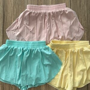 Girls butterfly shorts